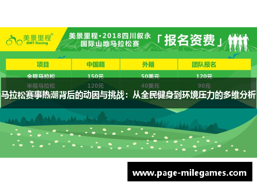 马拉松赛事热潮背后的动因与挑战：从全民健身到环境压力的多维分析